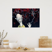 "BURN BABY BURN" POSTER (Keuken)