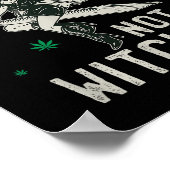 Burn Blunts niet heksen grappige wiet roker stoner Poster (Hoek)