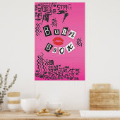 Burn Book Poster (Keuken)