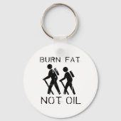 Burn Fat hike Sleutelhanger (Voorkant)