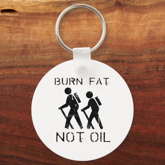 Burn Fat hike Sleutelhanger (Voorkant)