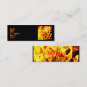 Burn Mini Visitekaartje (Voorkant / Achterkant)