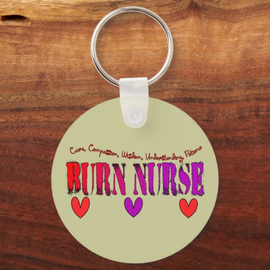 Burn Nurse Gifts Sleutelhanger (Voorkant)
