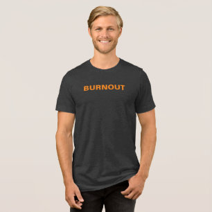 Burn-out neurodiversiteit Autisme Bewustzijn Tri-Blend Shirt