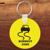 Burn-out Sleutelhanger (Voorkant)