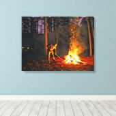 BURN SEASON Canvas Kunst (Insitu (Houten vloer))