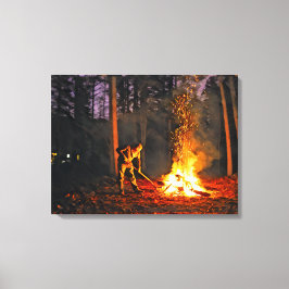 BURN SEASON Canvas Kunst