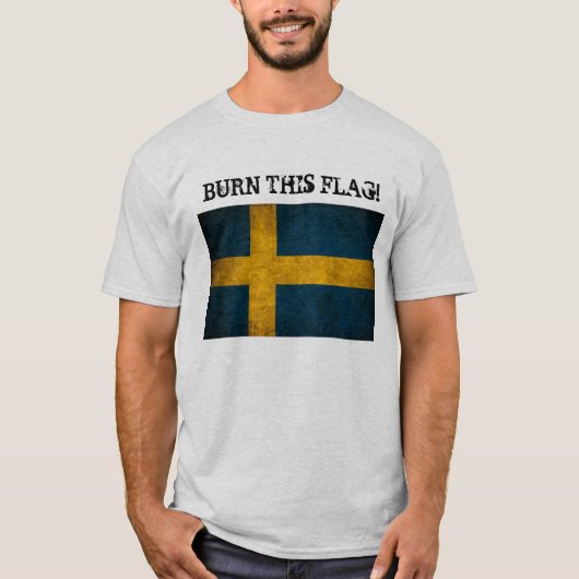 Burn Sweden T-shirt (Voorkant)