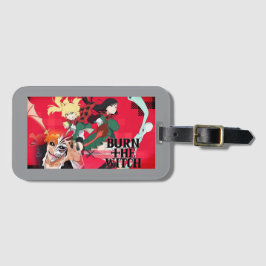 Burn the Witch Tote Bag – Spooky Halloween Accesso Bagagelabel