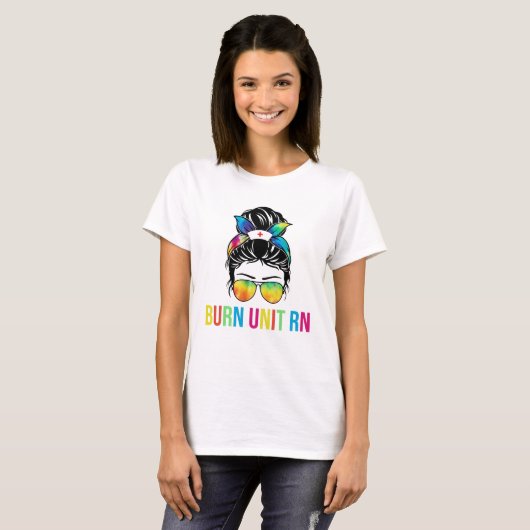 Burn Unit RN T-shirt (Voorkant volledig)