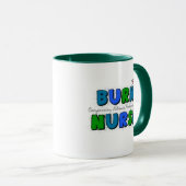 Burn zuster Gifts-Artsy en Whimsical Design Mok (Voorkant rechts)