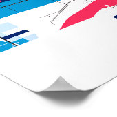 Burnaby - Canada MilkTea City Map Poster (Hoek)