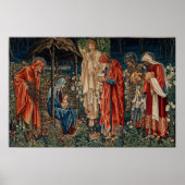 Burne-Jones - Adoratie van Magi Poster (Voorkant)