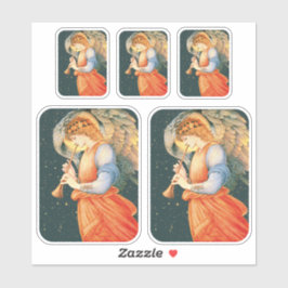 Burne-Jones Angel speelde flageolet 1878 CC1153 Sticker