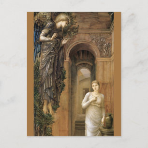 Burne-Jones Annunciation CC0423 Angel Briefkaart