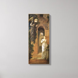 Burne-Jones Annunciation CC0435 Angel Canvas Afdruk