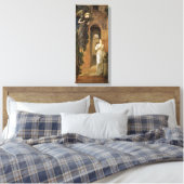 Burne-Jones Annunciation CC0435 Angel Canvas Afdruk (Insitu (Slaapkamer))