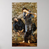 Burne-Jones - Beguiling van Merlin (Merlin, Vivian Poster (Voorkant)