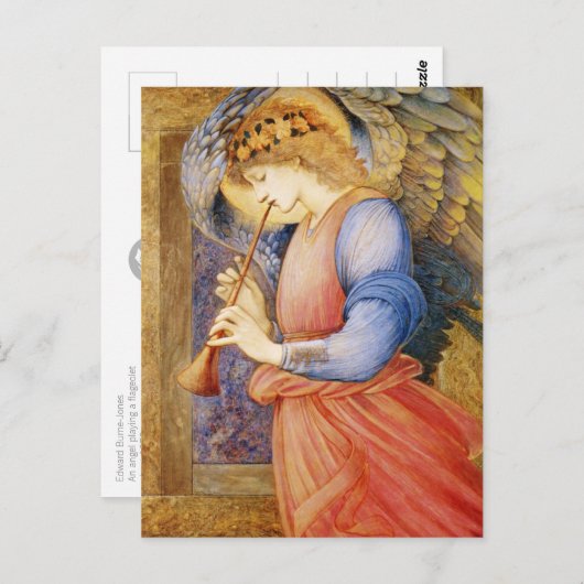 Burne-Jones CC0422 Favorite Angel Briefkaart (Voorkant / Achterkant)