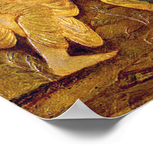 Burne-Jones - Cupid's Hunting Fields 1882 Poster (Hoek)