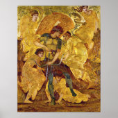 Burne-Jones - Cupid's Hunting Fields 1882 Poster (Voorkant)