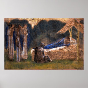 Burne-Jones - De nationaliteit 1887 Poster