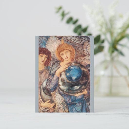 Burne-Jones De tweede dag van creatie CC0777 Briefkaart (Staand voorkant)