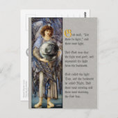 Burne-Jones Eerste dag van creatie CC0468 Briefkaa Briefkaart (Voorkant / Achterkant)