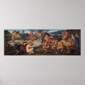 Burne-Jones - Feast of Peleus Poster (Voorkant)