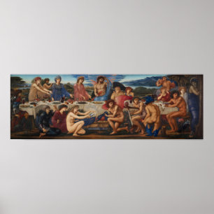 Burne-Jones - Feast of Peleus Poster