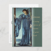 Burne-Jones Night CC0562 Comforting words Briefkaa Briefkaart (Voorkant / Achterkant)