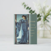 Burne-Jones Night CC0562 Comforting words Briefkaa Briefkaart (Staand voorkant)