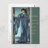 Burne-Jones Night CC0562 Comforting words Briefkaa Briefkaart (Voorkant / Achterkant)