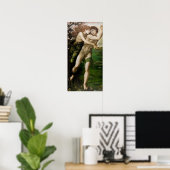 Burne-Jones - Phyllis en Demofoon Poster (Thuiskantoor)