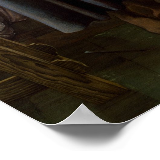 Burne-Jones - Pygmalion, handvuurwapens Poster (Hoek)