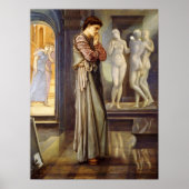 Burne-Jones - Pygmalion, Heart Desires Poster (Voorkant)