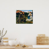 Burne-Jones - St. Joris Doodt Draak Poster (Keuken)