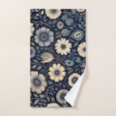 Burne-Jones Style Florals | Elegante Waterverf kun Bad Handdoek (Handdoek)