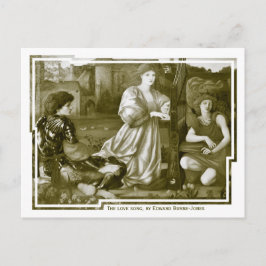 Burne-Jones The love song CC0791 Pre-Raphaelite Briefkaart