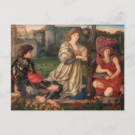 Burne-Jones The love song CC0792 Pre-Raphaelite Briefkaart