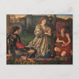 Burne-Jones The love song CC0793 Pre-Raphaelite Briefkaart