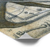 Burne-Jones - Theseus en Minotaur op de arbeidsmar Poster (Hoek)