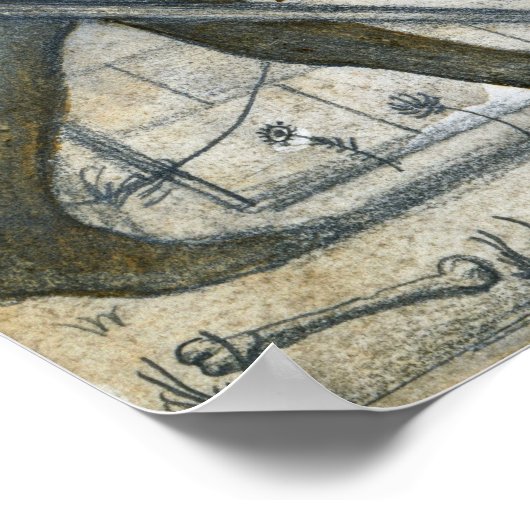 Burne-Jones - Theseus en Minotaur op de arbeidsmar Poster (Hoek)