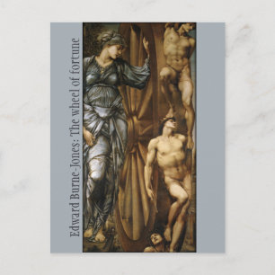 Burne-Jones Wheel van Fortune CC0424 Briefkaart