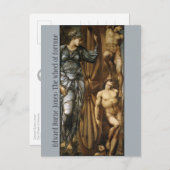 Burne-Jones Wheel van Fortune CC0424 Briefkaart (Voorkant / Achterkant)