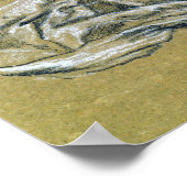 Burne-Jones - Winter Study of Flying Drapery Poster (Hoek)