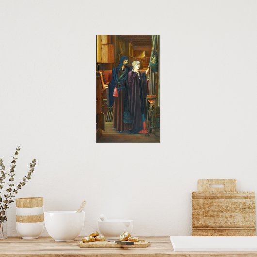 Burne-Jones - Wizard Poster (Keuken)