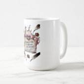 Burned the Evidence (Feels Great) T-Shirt | Burnt Koffiemok (Voorkant rechts)