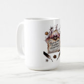 Burned the Evidence (Feels Great) T-Shirt | Burnt Koffiemok (Voorkant links)