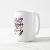 Burned the Evidence Feels Great T-Shirt | Charred Koffiemok (Voorkant rechts)